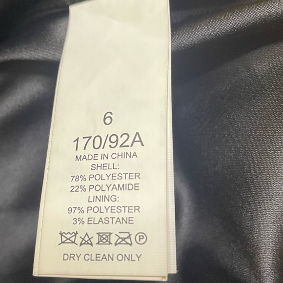 Floral Spade Jacquard Dress Black Midi Sleeveless 6 - Picture 7 of 11